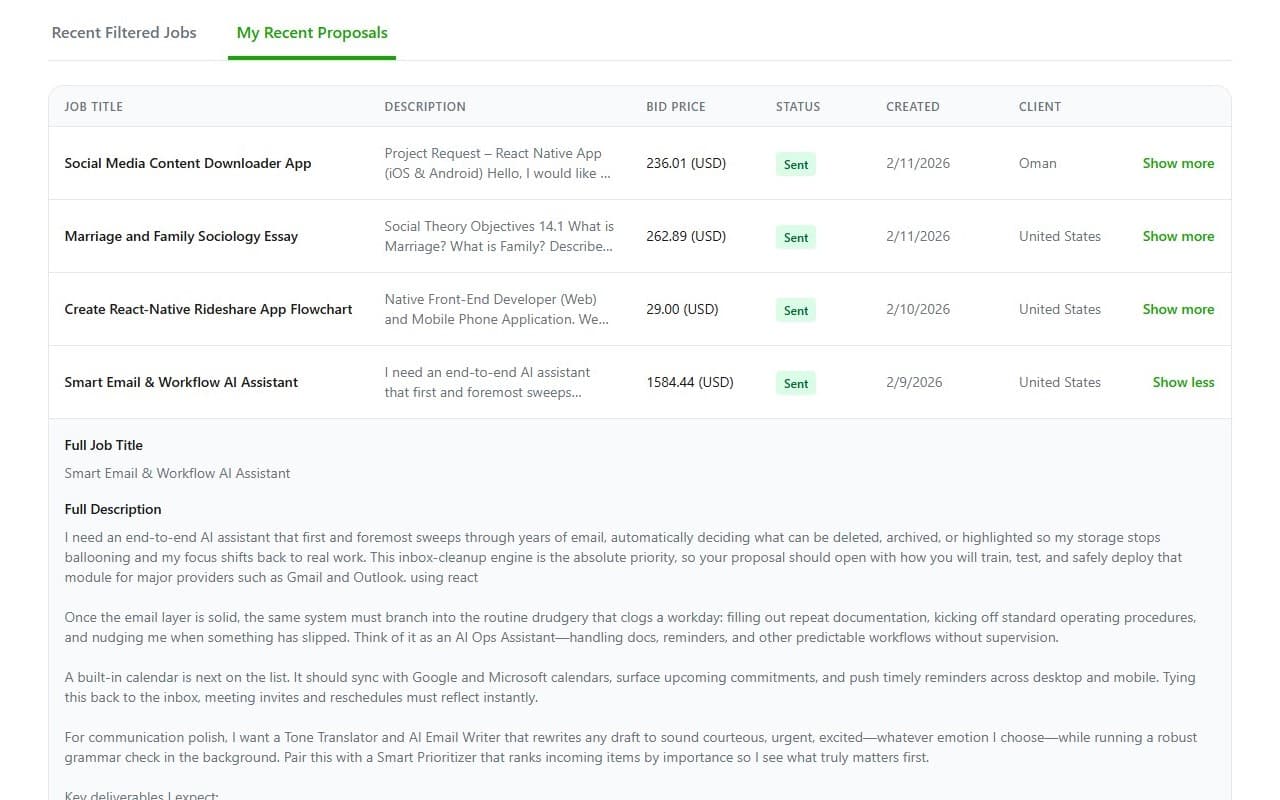 BidPilotPro Proposal Statistics - Win more bids with AI-powered proposal automation